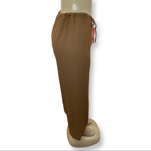 Zuliana Size XL Adjustable Tie Waist Pants. Made In USA. New With Tags - Picture 2 of 5